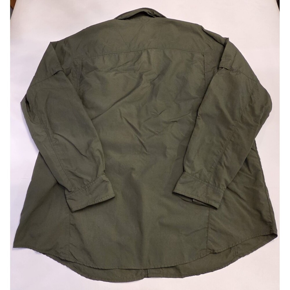 Columbia Omni Shade Shirt Mens XXL Green Button Up Fishing Hiking Outdoor Nylon - Picture 2 of 6